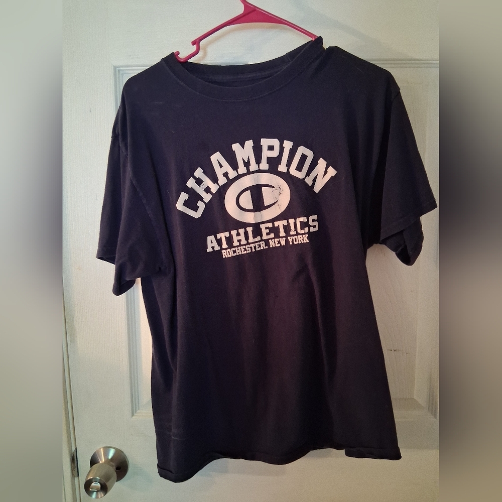 Champion Athletics Black T-Shirt